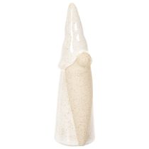 Article Figurine décorative de gnome, céramique légère, style scandinave, 18 cm, lot de 3