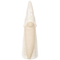 Article Figurine décorative de gnome, céramique légère, style scandinave, 18 cm, lot de 3