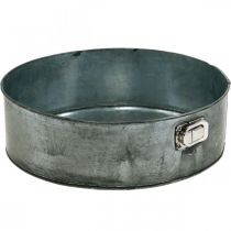 Article Jardinière, moule à pâtisserie décoratif, moule à charnière pour plantation, décoration métal Ø24cm H7,5cm