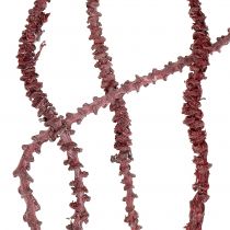 Article Tiges de bananier Rouge bordeaux, blanchi 25-55cm 20pcs