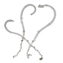 Article Bâton de banane blanc 5 pcs