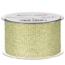 Article Ruban décoratif à paillettes, large ruban pour emballage cadeau, 55 mm de large, 15 m de long