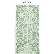 Article Ruban cadeau à motif classique pour nœuds et décoration, 40 mm x 15 m