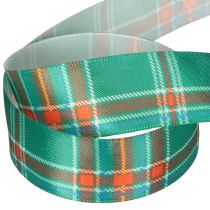 Article Ruban cadeau, motif à carreaux, tartan écossais, 25 mm, 20 m