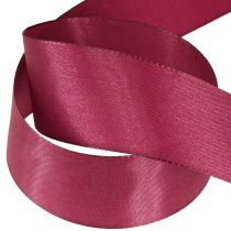 Article Ruban déco Taffetas Ruban cadeau Couleur bruyère 40mm 50m