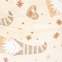 Article Ruban décoratif à motifs de gnomes et de cœurs, idéal pour les cadeaux et les loisirs créatifs, 40 mm x 15 m