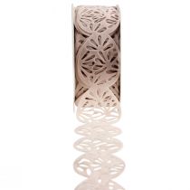 Article Ruban de velours oeufs de Pâques ruban décoratif crème de Pâques 40mm 5m