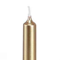 Article Bougies de sapin bougies pour sapin de Noël or 13x105mm 20 pcs