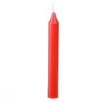 Article Bougies d&#39;arbre bougies en bâton bougies Ø13mm rouge 10,5cm 44pcs