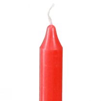 Article Bougies d&#39;arbre bougies en bâton bougies Ø13mm rouge 10,5cm 44pcs