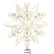 Article Décoration de sapin de Noël flocons de neige Ø14,5cm 2pcs