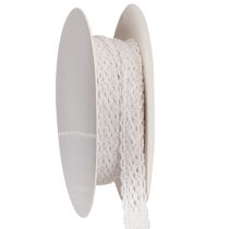 Article Ruban de dentelle en coton, ruban décoratif fin pour les loisirs créatifs, 15 mm de large, 10 m de long