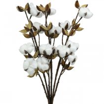 Article Branche de coton Branche artificielle déco coton 61cm 3pcs
