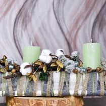 Article Branche de coton Branche artificielle déco coton 61cm 3pcs