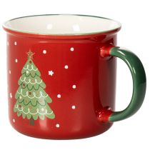Article Mug de Noël avec motif sapin de Noël, 9 cm