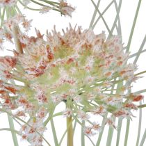 Article Fleur artificielle boule fleur allium oignon ornemental artificiel rouge vert 90cm