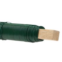 Article Fil de fleur fil d&#39;emballage fil de reliure vert 0,65mm 100g 3 pièces
