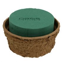 Article Bol en mousse florale humide pour compositions florales Ø18cm 2 pcs