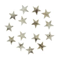 Article Décoration à disperser étoiles de Noël décoration étoiles de bouleau 4cm 100 pcs