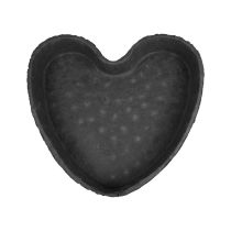 Article Oasis Black Biolit Plant Heart Bol à Plantes Heart Noir 34cm