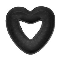 Article Oasis Black Biolit Plant Heart Bol à Plante Ouvert Noir 36cm