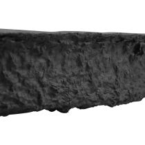 Article Plateau de plantation en forme de cœur Oasis Black Biolit, noir, 36 cm, décoratif et écologique