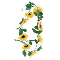 Article Guirlande de fleurs avec 8 tournesols artificiels 135cm