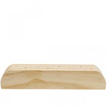 Article Barrette fleurs séchées Barrette fleurs séchées bois 25cm