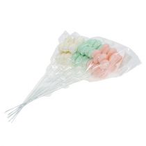 Article Bâtonnets de fleurs Blossom Pastel Ø8,5 cm 12 pcs