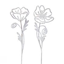 Article Bouchon de fleur de décoration de printemps, bouchon de plante 63,5 cm 2 pièces