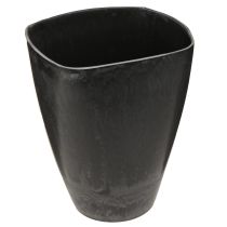 Article Pot à orchidées pot de fleur plastique anthracite 13,5x13x16,5cm 4pcs