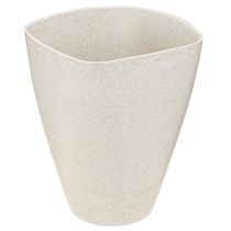 Article Pot à orchidées pot de fleur plastique beige chiné 13,5x13cm H16,5cm 4pcs