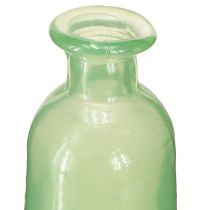 Article Vase à fleurs décoratif en verre vert haut Ø6,5cm H30cm
