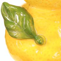 Article Vase à fleurs citron vase en céramique décoration méditerranéenne H13cm