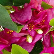 Article Branche de bougainvillier artificielle pour décoration printanière 100 cm