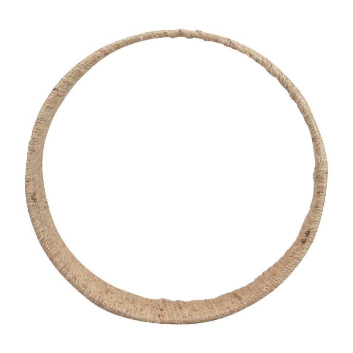 Décoration à suspendre style Boho, plante, balançoire, anneau de décoration en jute 31cm