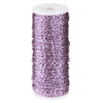 Article Fil effet bouillon Ø0,30mm 100g/140m Lavande