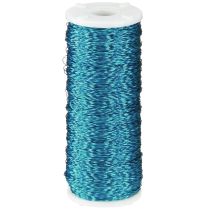 Article Fil effet bouillon Ø0.30mm 100g/140m turquoise