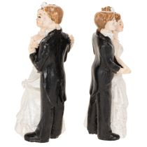 Article Mariée et marié 6 cm 2 pièces