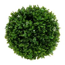Article Boule de buis avec fleurs boule décorative vert Ø18cm 1 pc
