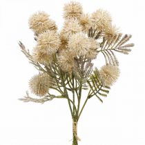 Chardon Artificiel Crème Drylook Globe Thistle 33cm 3pcs