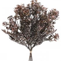 Article Plantes artificielles marron décoration d&#39;automne décoration d&#39;hiver Drylook 38cm 3 pcs