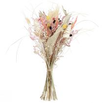 Article Bouquet de fleurs séchées, coloré et exotique, 55 cm, 120 g - Décoration bohème vibrante, décorative et facile d'entretien pour la maison