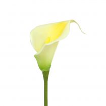 Article Calla artificiel jaune 57cm 12pcs