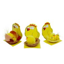 Article Chenille Poussins dans Nest Mix Ø 5.5cm 3pcs