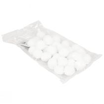 Article Décoration de sapin de Noël guirlande de boules de neige décoration blanche 185cm