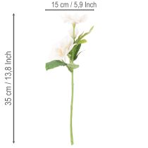 Article Bouquet de Noël artificiel de roses, 35 cm, 6 pièces