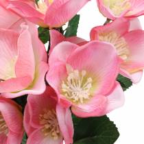 Article Bouquet De Noel Rose Rose 29cm 4pcs