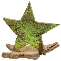 Article Décoration à disperser étoiles de Noël vert coco Ø5cm 50pcs