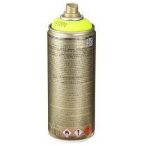 Article Spray de couleur jaune Montana en bombe acrylique néon 400 ml